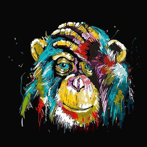 Abstract Monkey | Jigsaw Puzzle Australia