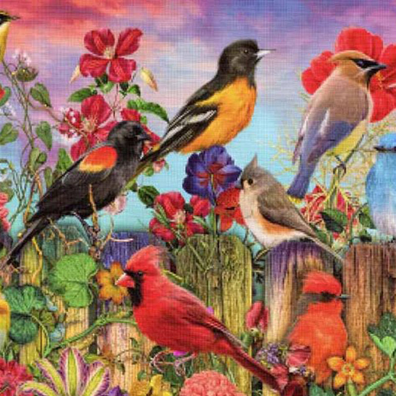 Birds and Blooms Jigsaw Puzzle Australia