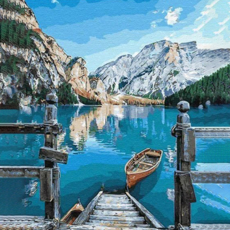 Blue Water Lake | Jigsaw Puzzle Australia