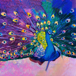 Load image into Gallery viewer, Colorful Peacock | Jigsaw Puzzle Australia
