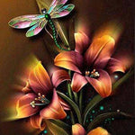 Load image into Gallery viewer, Dragonfly Flower Jigsaw Puzzle Australia
