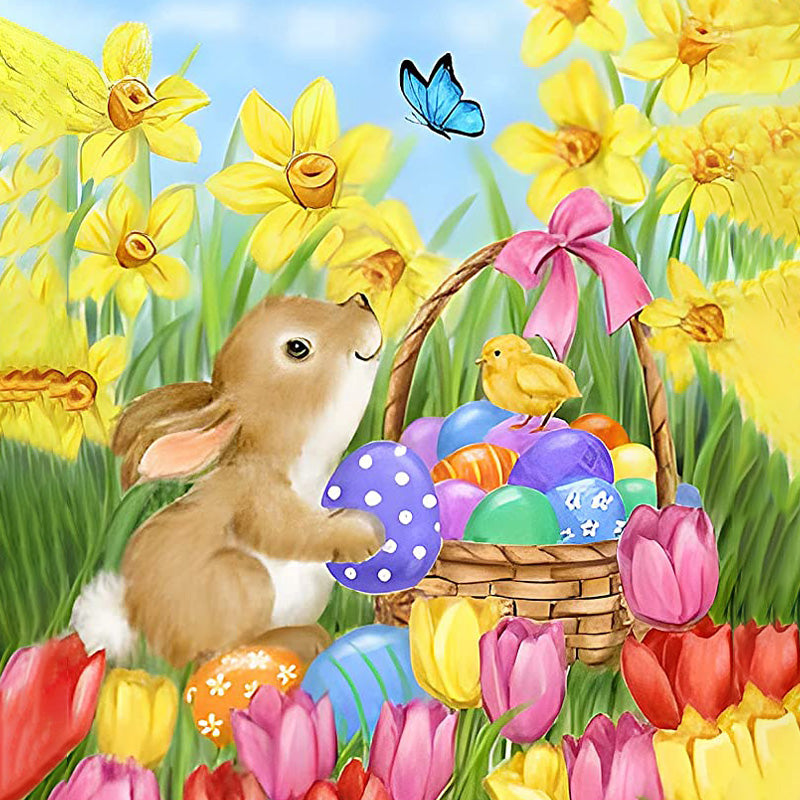 Easter Eggs And Bunny | Jigsaw Puzzle Australia