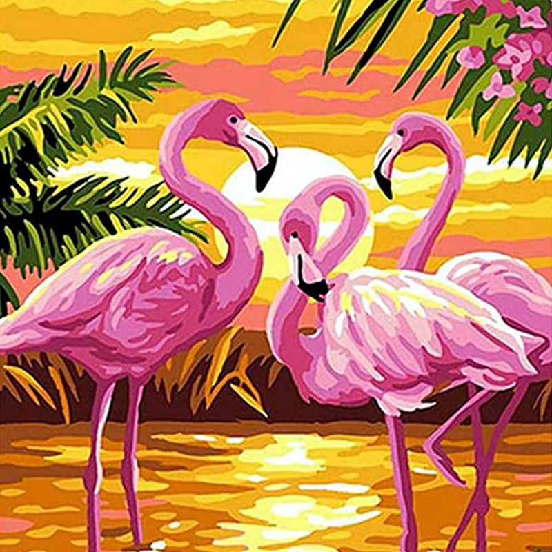 Flamingo In Sunset | Jigsaw Puzzle Australia