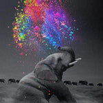 Load image into Gallery viewer, Happy Elephant | Jigsaw Puzzle Australia
