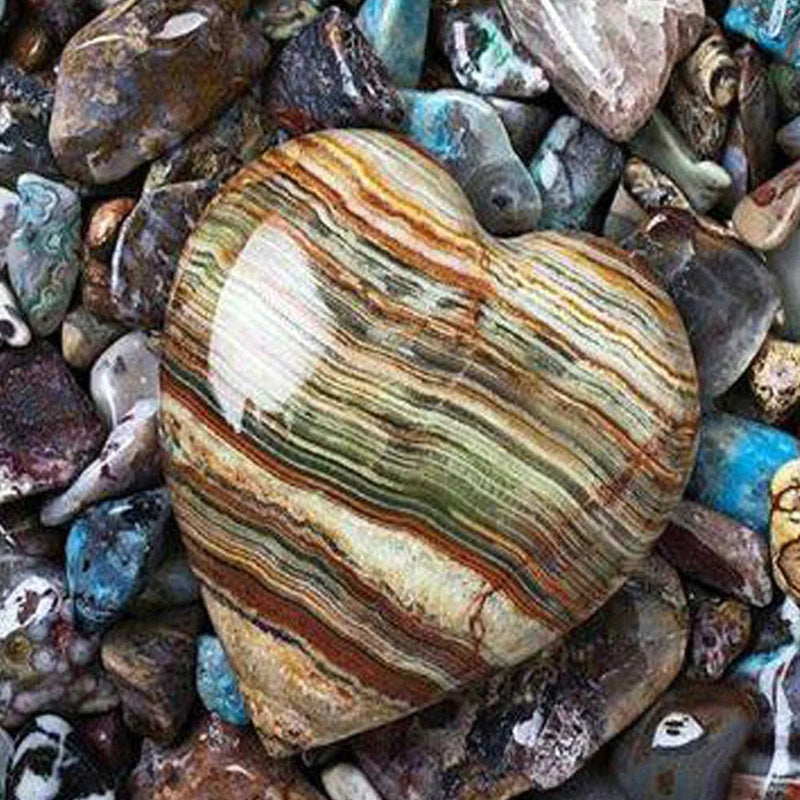 Heart In Stones | Jigsaw Puzzle Australia