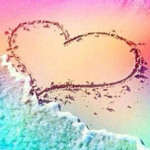 love in the sand wooden jigsaw puzzle Australia