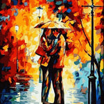 Load image into Gallery viewer, Lovers in the Rain | Jigsaw Puzzle Australia
