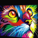 Load image into Gallery viewer, Multicolor Cat | Jigsaw Puzzle Australia 
