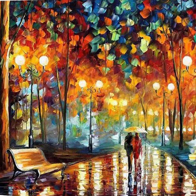 Romance under Umbrella | Jigsaw Puzzle Australia