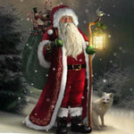 Load image into Gallery viewer, Santa In the Forest Jigsaw Puzzle Australia
