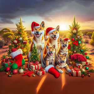 santas aussie pals jigsaw puzzle Australia