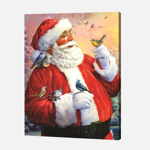 Santa's Feathered Friends Jigsaw Puzzle
