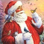 Load image into Gallery viewer, Santa&#39;s Feathered Friends Jigsaw Puzzle
