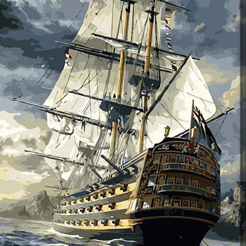 Ship at Stormy Sea | Jigsaw Puzzle Australia