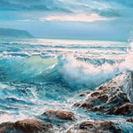 Load image into Gallery viewer, Waves Crashing | Jigsaw Puzzle Australia
